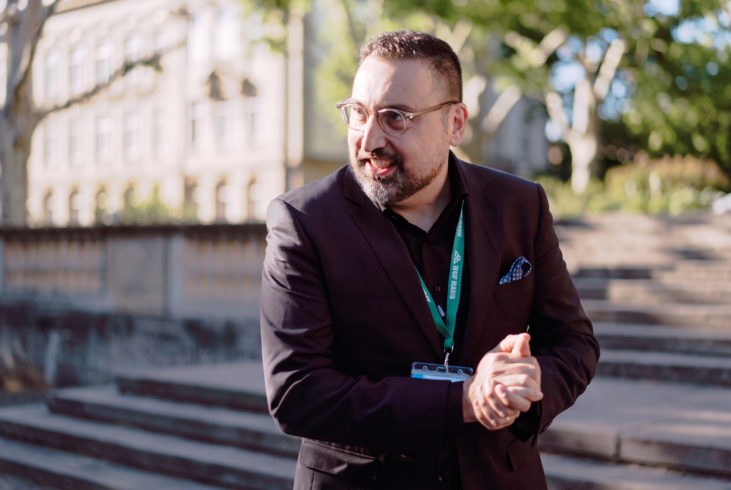 Süleyman Acar im Gespräch